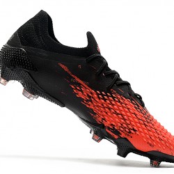 Kopačky Adidas PČervenéator Mutator 20.1 Low FG Černá Červené Stříbro 39-45