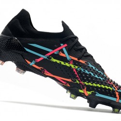 Kopačky Adidas PČervenéator Mutator 20.1 Low FG Černá Stříbro Modrý 39-45
