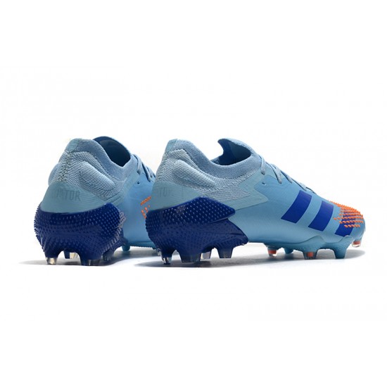 Kopačky Adidas PČervenéator Mutator 20.1 Low FG Modrý oranžový 39-45