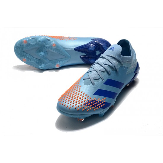 Kopačky Adidas PČervenéator Mutator 20.1 Low FG Modrý oranžový 39-45