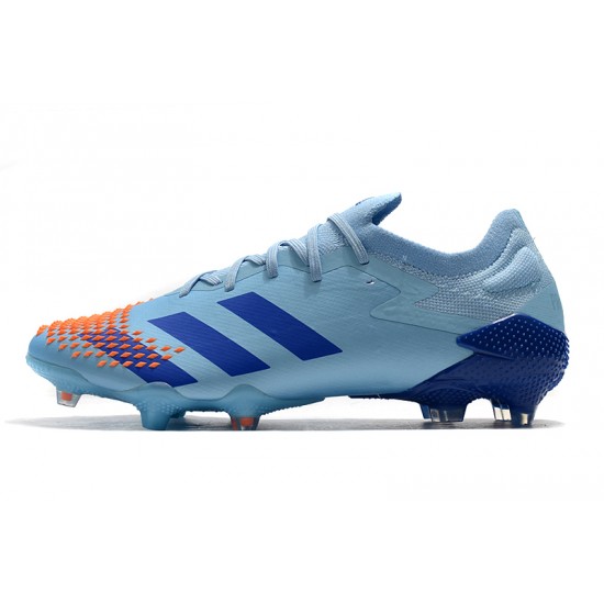 Kopačky Adidas PČervenéator Mutator 20.1 Low FG Modrý oranžový 39-45