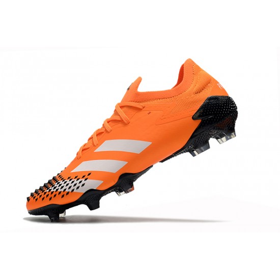 Kopačky Adidas PČervenéator Mutator 20.1 Low FG oranžový Černá Stříbro 39-45