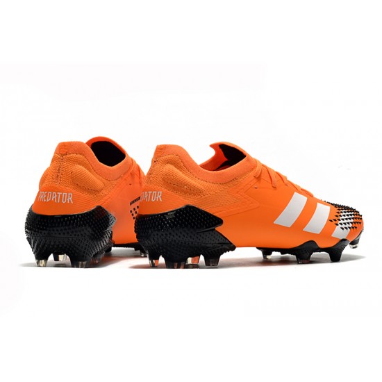 Kopačky Adidas PČervenéator Mutator 20.1 Low FG oranžový Černá Stříbro 39-45