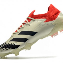 Kopačky Adidas PČervenéator Mutator 20.1 Low FG Bílá Černá Červené 39-45