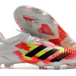 Kopačky Adidas PČervenéator Mutator 20.1 Low FG Bílá Červené Černá 39-45