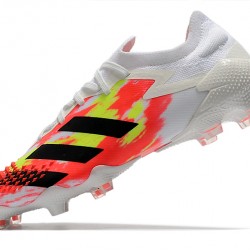 Kopačky Adidas PČervenéator Mutator 20.1 Low FG Bílá Červené Černá 39-45
