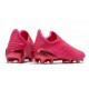 Kopačky Adidas X 19+ FG Růžový Červené 39-45