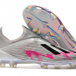 Kopačky Adidas X 19+ FG Stříbro Růžový Černá 39-45