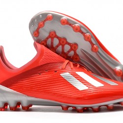Kopačky Adidas X 19.1 AG Červené Stříbro 39-45