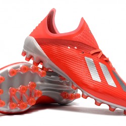 Kopačky Adidas X 19.1 AG Červené Stříbro 39-45