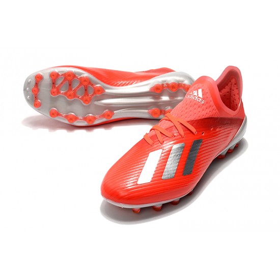 Kopačky Adidas X 19.1 AG Červené Stříbro 39-45