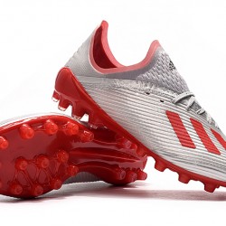 Kopačky Adidas X 19.1 AG Stříbro Červené 39-45