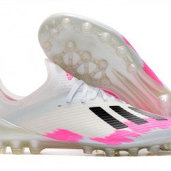 Kopačky Adidas X 19.1 AG Bílá Růžový Černá 39-45