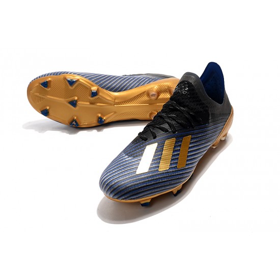Kopačky Adidas X 19.1 FG Modrý Zlato 39-45