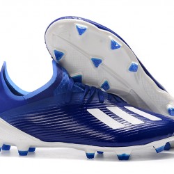 Kopačky Adidas X 19.1 FG Modrý Stříbro 39-45