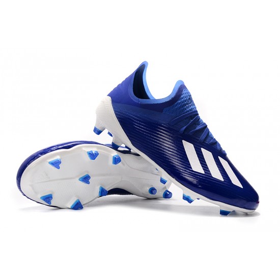 Kopačky Adidas X 19.1 FG Modrý Stříbro 39-45