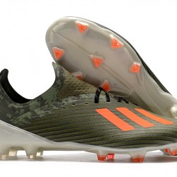 Kopačky Adidas X 19.1 FG Zelená oranžový 39-45