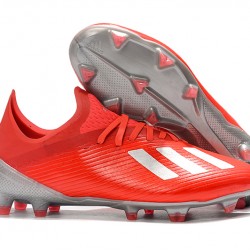 Kopačky Adidas X 19.1 FG Červené Stříbro 39-45