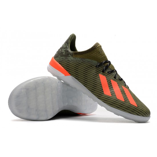 Kopačky Adidas X 19.1 IC Zelená oranžový 39-45