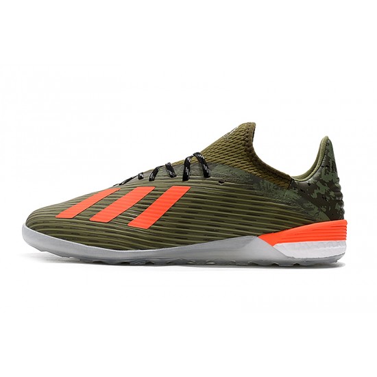 Kopačky Adidas X 19.1 IC Zelená oranžový 39-45