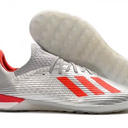 Kopačky Adidas X 19.1 IC Stříbro Červené 39-45
