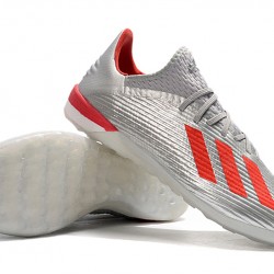 Kopačky Adidas X 19.1 IC Stříbro Červené 39-45