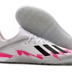 Kopačky Adidas X 19.1 IC Bílá Černá Růžový 39-45