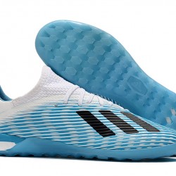 Kopačky Adidas X 19.1 IC Bílá Modrý Černá 39-45