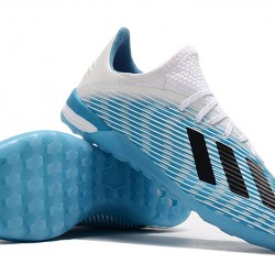 Kopačky Adidas X 19.1 IC Bílá Modrý Černá 39-45