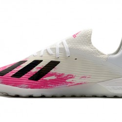 Kopačky Adidas X 19.1 IC Bílá Růžový Černá 39-45