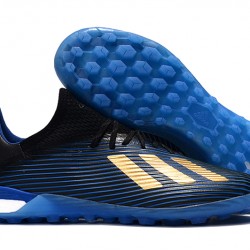 Kopačky Adidas X 19.1 TF Modrý Zlato Černá 39-45