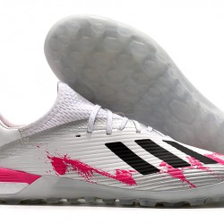 Kopačky Adidas X 19.1 TF Bílá Černá Růžový 39-45