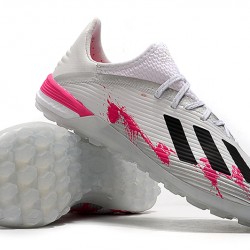 Kopačky Adidas X 19.1 TF Bílá Černá Růžový 39-45