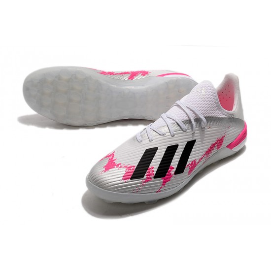 Kopačky Adidas X 19.1 TF Bílá Černá Růžový 39-45