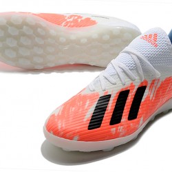 Kopačky Adidas X 19.1 TF Bílá oranžový Černá 39-45