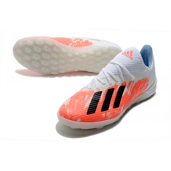 Kopačky Adidas X 19.1 TF Bílá oranžový Černá 39-45