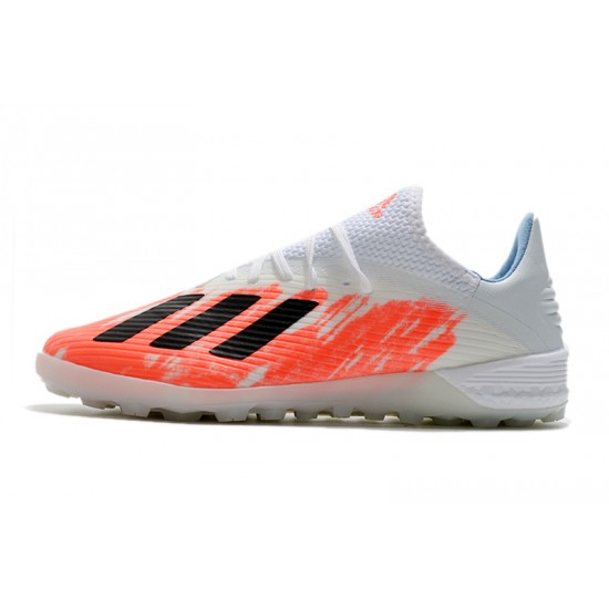 Kopačky Adidas X 19.1 TF Bílá oranžový Černá 39-45