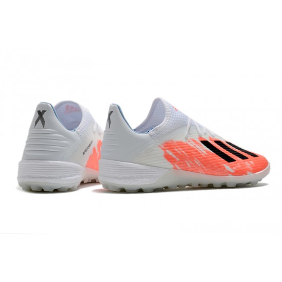 Kopačky Adidas X 19.1 TF Bílá oranžový Černá 39-45