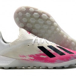 Kopačky Adidas X 19.1 TF Bílá Růžový Černá 39-45