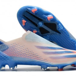 Kopačky Adidas X Ghosted FG Bílá Modrý oranžový 39-45