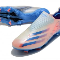 Kopačky Adidas X Ghosted FG Bílá Modrý oranžový 39-45