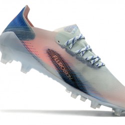 Kopačky Adidas X Ghosted.1 AG Bílá Modrý oranžový 39-45