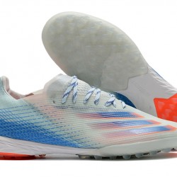Kopačky Adidas X Ghosted.1 TF Bílá Modrý oranžový 39-45