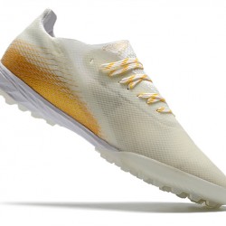 Kopačky Adidas X Ghosted.1 TF Bílá Zlato 39-45