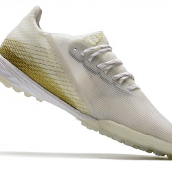 Kopačky Adidas X Ghosted.1 TF Bílá Zlato Černá 39-45