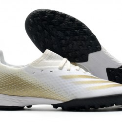 Kopačky Adidas X Ghosted.3 TF Bílá Zlato 39-45