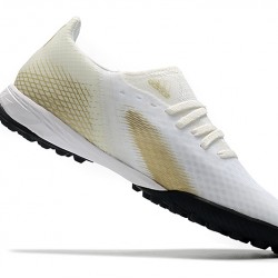 Kopačky Adidas X Ghosted.3 TF Bílá Zlato 39-45