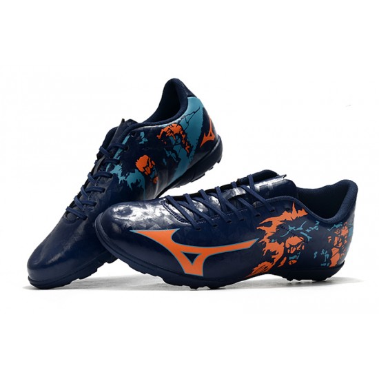 Kopačky Mizuno Monarcida Neo Ckassic TF Modrý oranžový 39-45