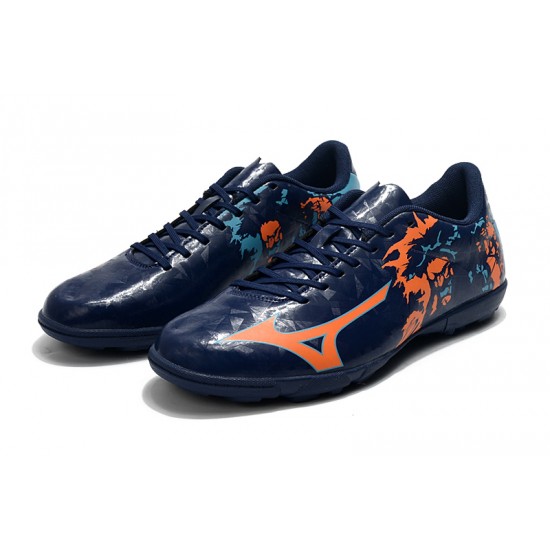 Kopačky Mizuno Monarcida Neo Ckassic TF Modrý oranžový 39-45