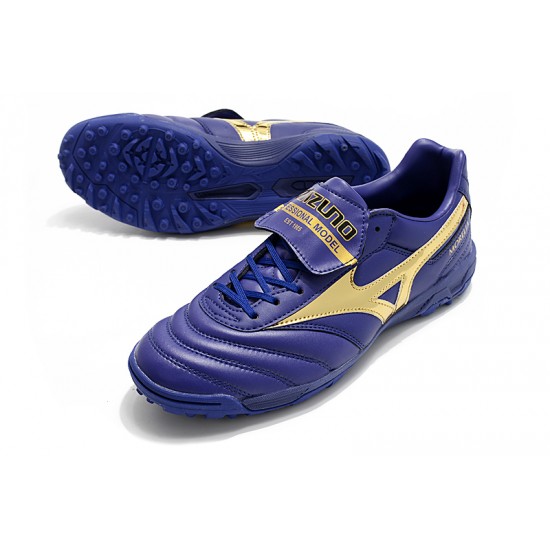 Kopačky Mizuno Morelia II ASTF Modrý Zlato 39-45